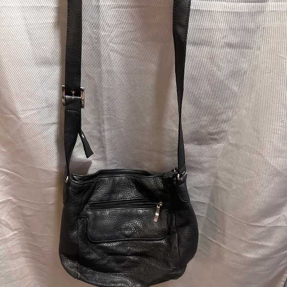 Black leather purse - Picture 1 of 4